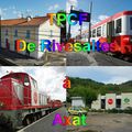 TPCF le train rouge de Rivesaltes à Axat