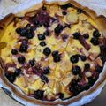 tarte pomme rhubarbe myrtille