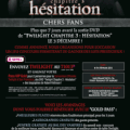 J - 7 Pour la sortie du DVD Twilight - Hésitation