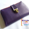 Portefeuille XL "So Purple Attitude" - MK & Co Design