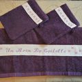 Ensemble de toilette violet