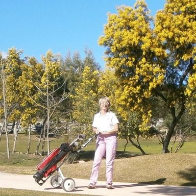 on a même joué au golf... 