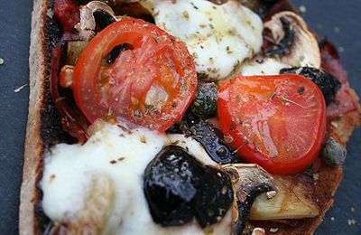 Tartinade ricotta, ciboule, thym et tomates séchées - 009