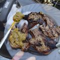 Côtes d'agneau à la dijonnaise