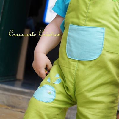 petite salopette Ottobre pour mon p'ti gars!