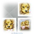 Coussin "petits chiens"