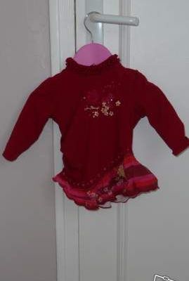 Robe et veste Jean Bourget - 6 mois