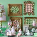 SWEET TABLE OU TABLE GOURMANDE LADUREE TROP MACARON !