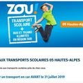 Inscription aux transports scolaires