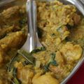 Poulet Goda Masala aux Toor dal et Palak 