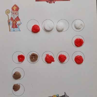 Gommettes St nicolas 6 décembre