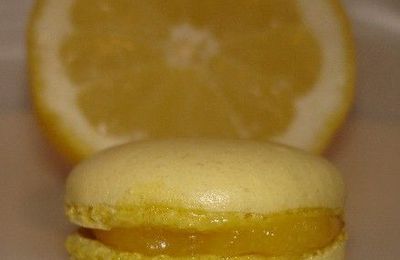 Macarons au citron