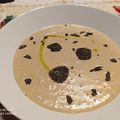 Velouté de chataignes et truffes