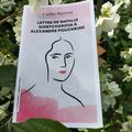 Lettre de Natalia Gontcharova à Alexandre Pouchkine Cathie Barreau Éditions Quidam éditeur