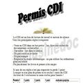 Permis CDI