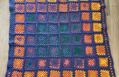 Crochet: Couverture Granny pep's 