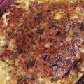 Clafoutis de courgettes aux copeaux de parme