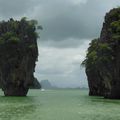 Attention à vos yeux! 28 juillet, Baie de Phang Nga en speedboat