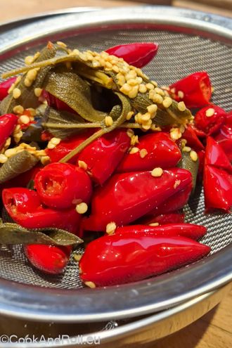 Sauce piment rouge fermenté et orange sanguine - bloody hot