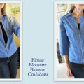 Blouse, blousette, blouson porté