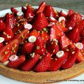 Tarte aux fraises en toute simplicité