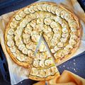 ...La fameuse et délicieuse tarte fine aux courgettes en version pesto... (Cathytutu)