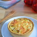 Quiche Pomme de Terre, Lardons et Poireaux