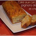 Cake aux carottes, pignons de pins & chèvre
