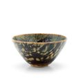 A Jizhou 'papercut' and 'tortoiseshell-glazed' bowl, Southern Song dynasty (1127-1279)