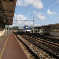 Gare de Bayeux, voies vers Caen en 2008