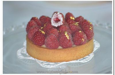 Tartelettes Yuzu framboises