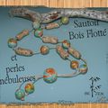 Sautoir bois flotté et perles Océanie