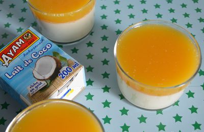 Panna Cotta Coco et Fruit de la Passion