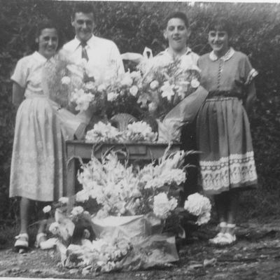 Souvenirs de mariage des années 50 Je vous
