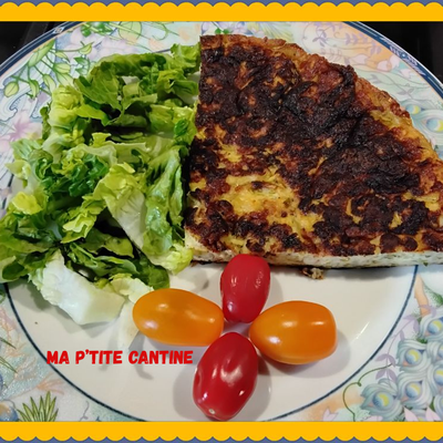 Galette de courgettes à l’ail et au parmesan 