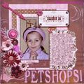 Page pour le concours Passion Scrapbooking