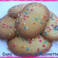 Biscuits aux billes de bonbons