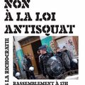 Rassemblement et semaine d’action contre la loi anti-squat