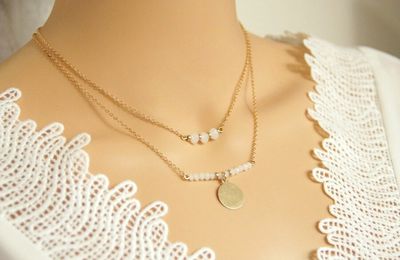 Création de bijoux sur mesures pour une future mariée