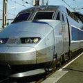 Le TGV de plus en plus vite.