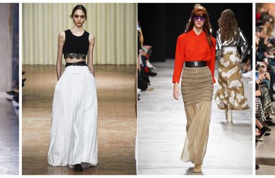 How to Look Gorgeous in Long Skirts? 