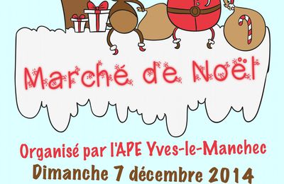 Marché de Noël, 7/12/14, Centre des Abeilles