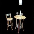 mobilier bistro, mobilier bistro chic