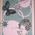 Carte style vintage moderne