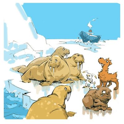 Titus et bouboule chez Gallimard !