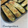 COURGETTES GRATINEES AU PARMESAN