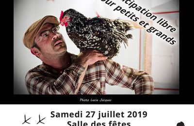 Spectacle le 27 juillet