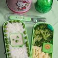 vert et blanc o bento