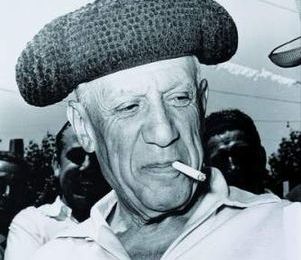 Quatre photos de Pablo Picasso par André Villers 