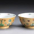 Two 'One Hundred Antiques' porcelains, Xuande Marks,18th Century & Kangxi